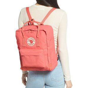 Fjallraven Kanken Backpack Medium Peach Pink